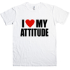 As worn by Ice Cube - I love my attitude t shirt