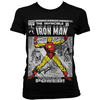 Marvel Comics Womens T Shirt - Iron Man Breaking Free