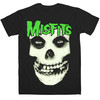 Misfits Mens T Shirt - Glow Skull