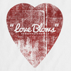 Rough Hearts Womens T Shirt - Love Blows