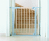 BabyDan Avantgarde Baby Safety Gate Beechwood/Silver