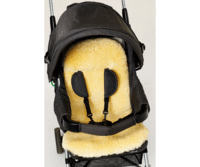 Babydan Lambskin Baby Pushchair/Stroller/CarSeat Liner