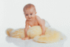 BabyDan Lambskin Short wool 70-90cm