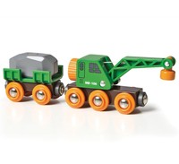 Brio Clever Crane Wagon