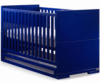 izziwotnot Skyline Cot Bed with Undercot Drawer - Blue