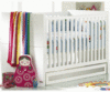 izziwotnot Skyline Cot Bed with Undercot Drawer - White