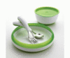 OXOtot Baby 4 Piece Feeding Set - Green