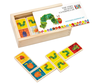 The Very Hungary Caterpillar Wooden Domino Set