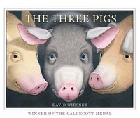 Three Pigs by David Wiesner (Paperback)