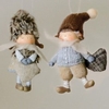 Boy & Girl Christmas Tree Decorations By Sia