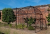 Dome Roof Steel Fruit Cage - Sphere Finial