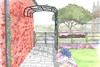 Ellipse Wall Pergola