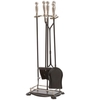 Fireside Companion Tools Set Black And Nickel