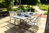 Luxury Handcrafted Rectangular Outdoor Dining Set 1.8m - 4 or 6 Seater - The Southwold Collection by Harrod Horticultural