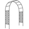 Roman Half Lattice Superior Garden Arch