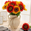 1 Imitation Sunflower Flower Vase For Home Decoration 4511cm miniinthebox