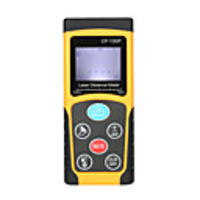 100m Portable Handheld Digital Laser Distance Meter High Precision Range Finder Area Volume Measurement Data Storage with Backlight