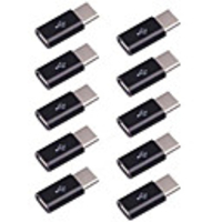 10pcs Micro USB to USB 3.1 Type-C Data Adapter