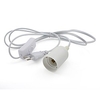 1pc EU Plug E27 Flexible Lamp Holder Extension Adapter Bulb Socket Base with Switch miniinthebox