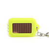 2 in 1 (2 LED 1 UV Paper Money Check)Mini Solar Power Rechargeable LED Flashlight Torch Keychain - Yellow