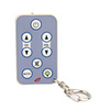 2-in-1 Mini Flashlight and Universal TV Remote Controller Keychain