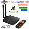 2GB16GB UGOOS AM6 Plus Amlogic S922X-J 2.2GHZ TV BOX Android 9.0 4GB DDR4 16GB Smart TV BOX AM6 Pro S922X WiFi 1000M Set Top Box 2G 16G