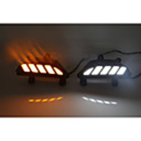 2Pcs Car Flashing Dynamic LED Dimming And Turn Signal Light LED Daytime Running Lights For Mazda 3 Axela 14-16