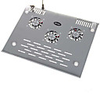 3-Fan USB Powered Aluminum Laptop Cooling Pad