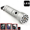 3-in-1 Multifunction LED Flashlight(UV Lamp and Laser Pointer)