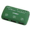 3 Port USB 2.0 Hub All-in-1 Card Reader