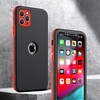 360 Degree Full Cover Phone Case For Apple Back Cover iPhone 13 Pro Max 12 11 SE 2022 2020 X XR XS Max 8 7 6 Portable Dustproof Shockproof Solid Colored TPU miniinthebox