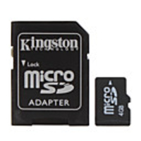 4GB MicroSD Memory Card MicroSD Adapter