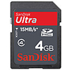 4GB SanDisk Ultra SDHC Memory Card
