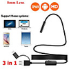 5 Million 8mm Three-in-one Endoscope 1200p HD Android Phone Type-c Android Endoscope 2/5m