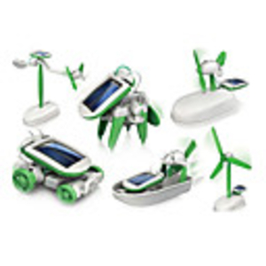 6 In 1 Solar Robot (6 deformations, Green)