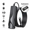 8mm Wifi Endoscope Camera IP67 Waterproof WiFi Borescope 1080P HD Dual Inspection Camera for Android Iphone iOS With 8 LED 1M