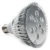 9 1W E27 800LM 5500-6500K White LED Light Bulb (85-265)