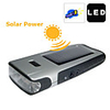 9900 Solar Power Super LED Flashlight with Mobile Phone Charging Output and USB Charging Port