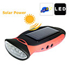 9910 Solar Power Super LED Flashlight with Mobile Phone Charging Output and USB Charging Port