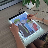 A4 Light Pad A4 Light Board Light Drawing Board Painting Toy Tracer for Drawing Plastic Portable LED Copy Kid