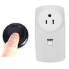 AC85V 110V 220V RF Wireless Remote control socket/Learning code relay receiver /10A relay /US Socket 433mhz miniinthebox