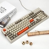 AJAZZ Ak510 Mechanical Keyboard Green Axis Black Axis Tea Axis Orange Ball Cap Pbt Keyboard Internet Cafe Rgb Backlight