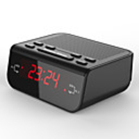 Alarm Clock Fm Radio With Dual Alarm Buzzer Sleep Snooze Function Led Time Clock Alarm Clock Electronic Light Big Time Clock
