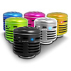 All-In-One Resonance Vibration Speaker with Remote Control (USB,  MicroSD Reader,  FM Radio,  Assorted Colors)