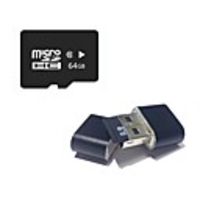 Ant 64G Micro SD Card TF Card SD Card Adapter and Card Reader 3in1 SET Class10 Memory Microsd TF/SD Card