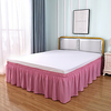 Basics Ruffled Bed Skirt Dust Ruffle Wrap Around Easy On/Off And Fit Wrinkle And FadeResistant Solid Color miniinthebox