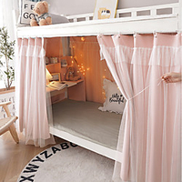 Bunk Bed Curtain Student Shading Bunk Solid Easy Install Wholesale Thickening High Net miniinthebox