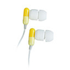 Capsule Style Stereo Earphones (Yellow)