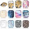 Case For AirPods 1 2 Ultra-thin Pattern Headphone Case Soft TPU MAGIC QUICKSAND INK KALA LEOPARD