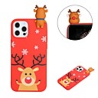 Case For Apple iPhone 12 / iPhone 12 Mini / iPhone 12 Pro Max Pattern Back Cover Christmas TPU